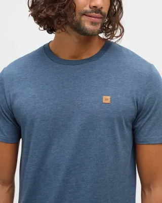 Ten Tree M Baker T-Shirt Blue Horizon Heather