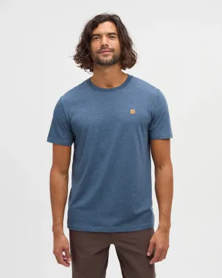 Ten Tree M Baker T-Shirt Blue Horizon Heather