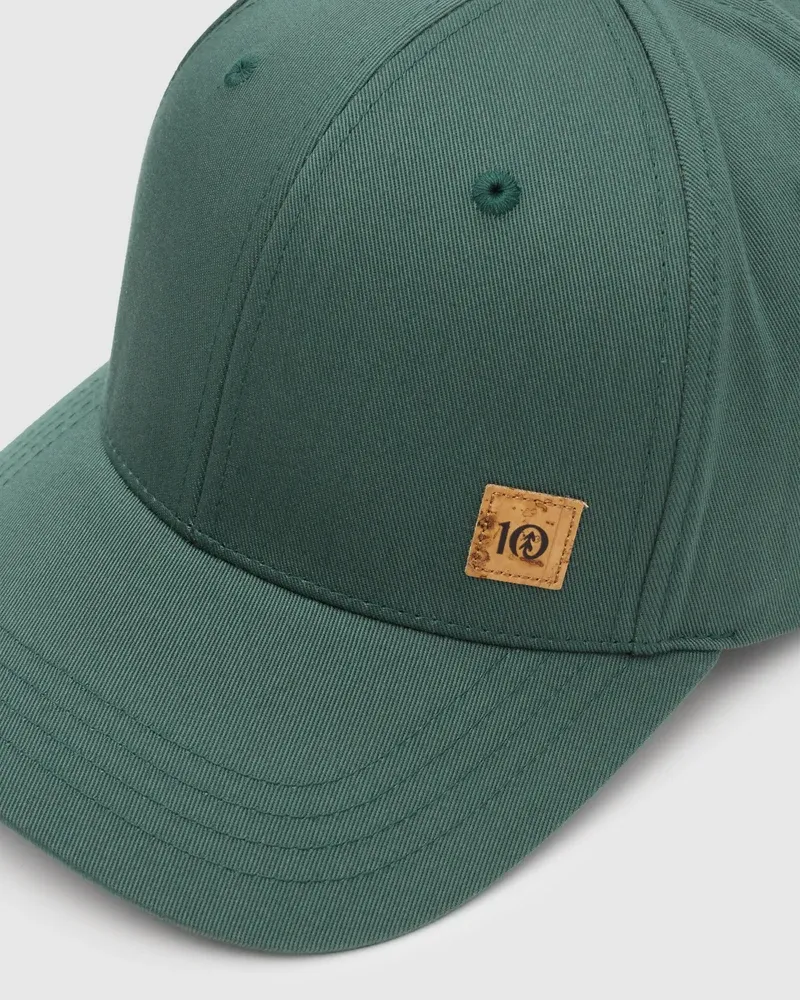 Ten Tree Cork Icon Elevation Hat Pine Green