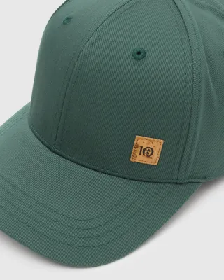 Ten Tree Cork Icon Elevation Hat Pine Green