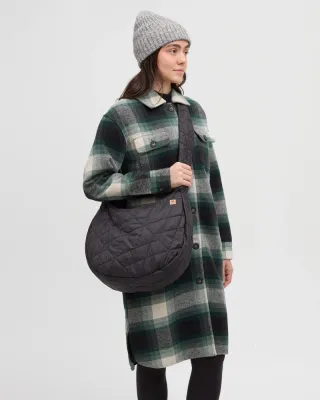 Ten Tree Creston Quilted Bag Meteorite Black