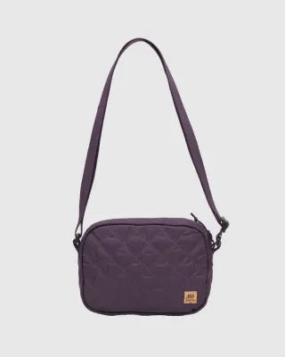 Ten Tree Mackenzie Quilted Bag Midnight Plum