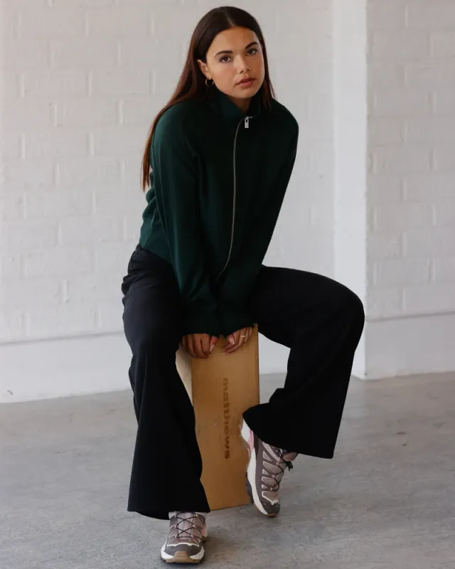 Ten Tree W Patterson Full Zip Dark Forest Green Ten Tree W Patterson Full Zip Dark Forest Green