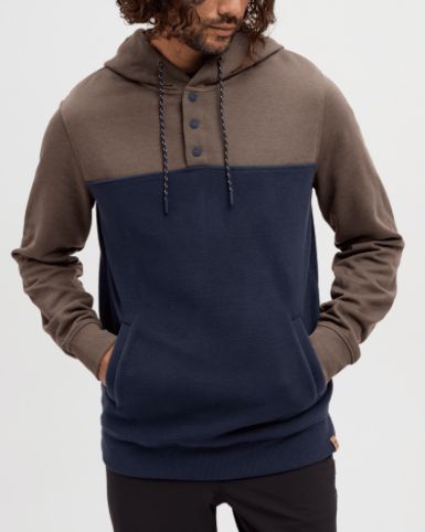 Ten Tree M Carson Hoodie Midnight Blue/Ashwood Ten Tree M Carson Hoodie Midnight Blue/Ashwood