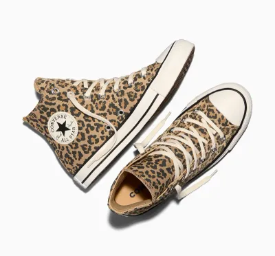 Chuck Taylor All Star Hi Top Canvas Egret/Black/Honey Stick