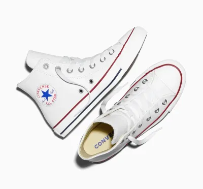 Chuck Taylor All Star Hi Top Leather White