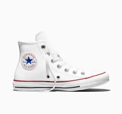 Chuck Taylor All Star Hi Top Leather White