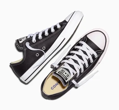 Chuck Taylor All Star Low Top Leather Black