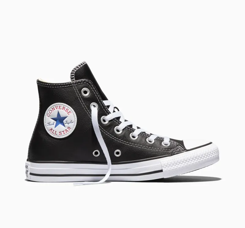 Chuck Taylor All Star Hi Top Leather Black