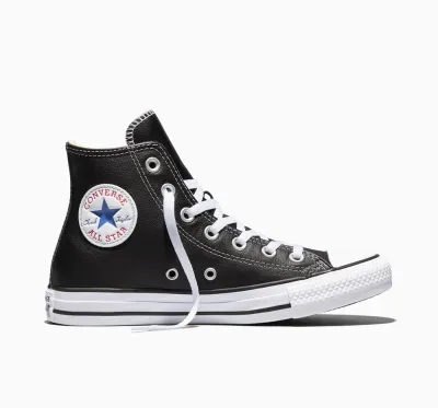 Chuck Taylor All Star Hi Top Leather Black