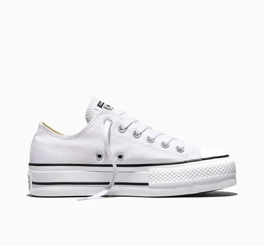 Chuck Taylor All Star Lift Low Top  Canvas White