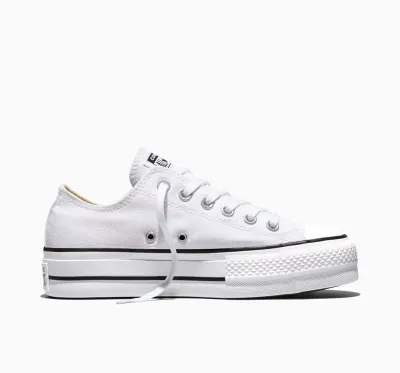 Chuck Taylor All Star Lift Low Top  Canvas White