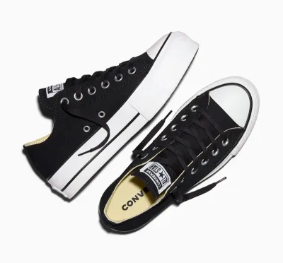 Chuck Taylor All Star Lift Low Top Canvas Black