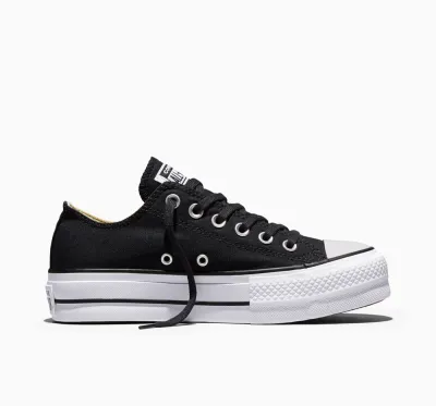 Chuck Taylor All Star Lift Low Top Canvas Black
