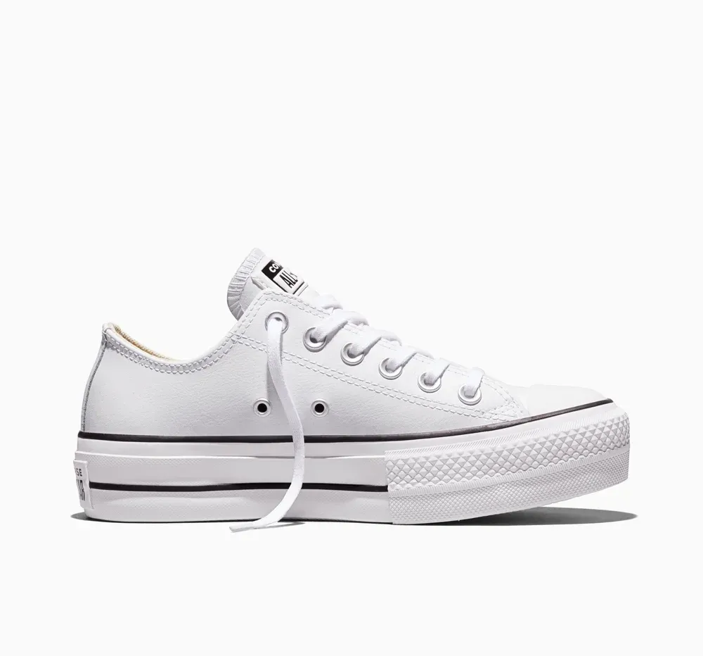 Chuck Taylor All Star Lift Low Top Leather White