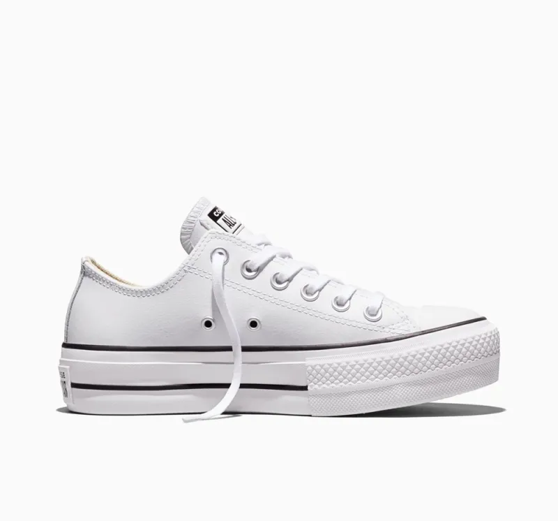 Chuck Taylor All Star Lift Low Top Leather White