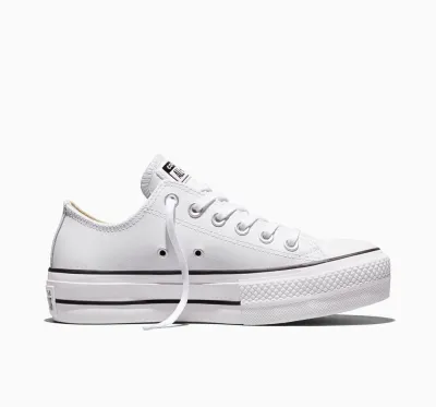 Chuck Taylor All Star Lift Low Top Leather White