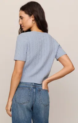 Z Supply Cera Cardigan Skyline