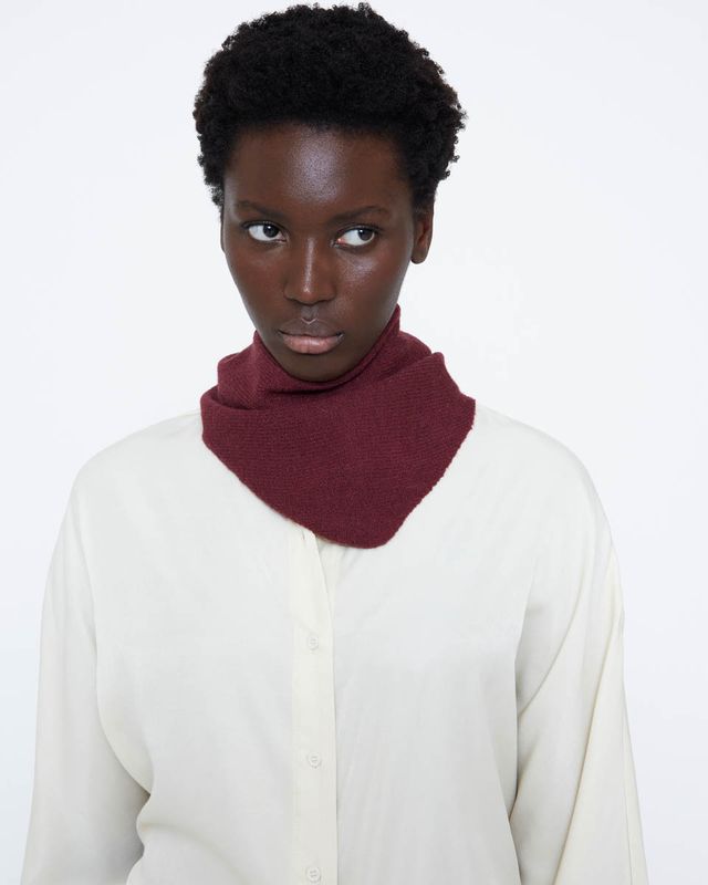 Wild Pony Aubergine Triangle Scarf Wild Pony Aubergine Triangle Scarf