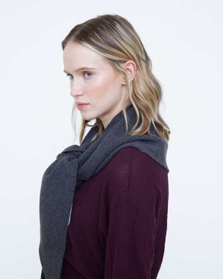 Wild Pony Dark Grey Triangle Scarf