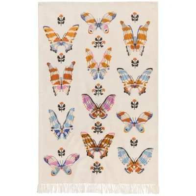 Danica Dishtowel Embroidered Aurora