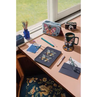 Danica Notebook Embroidered Aurora