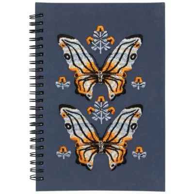 Danica Notebook Embroidered Aurora Danica Notebook Embroidered Aurora