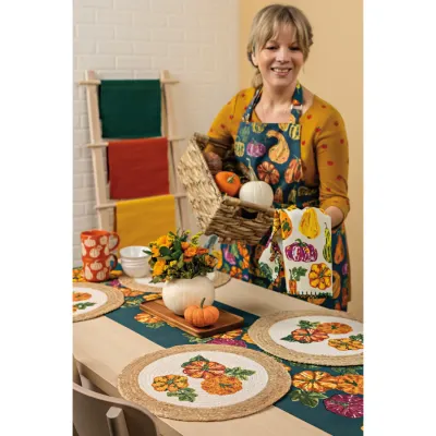 Danica Apron Chef Harvest Gourds