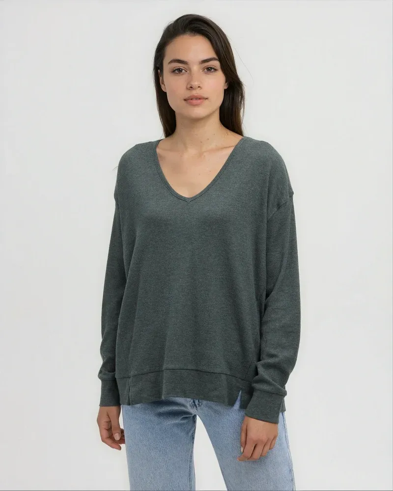 Ten Tree W Meyer Longsleeve Dark Forest Green