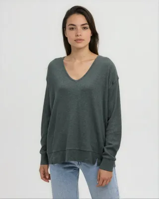 Ten Tree W Meyer Longsleeve Dark Forest Green Ten Tree W Meyer Longsleeve Dark Forest Green