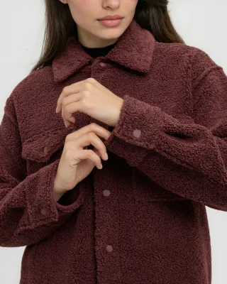 Ten Tree W Sunday Jacket Red Chestnut