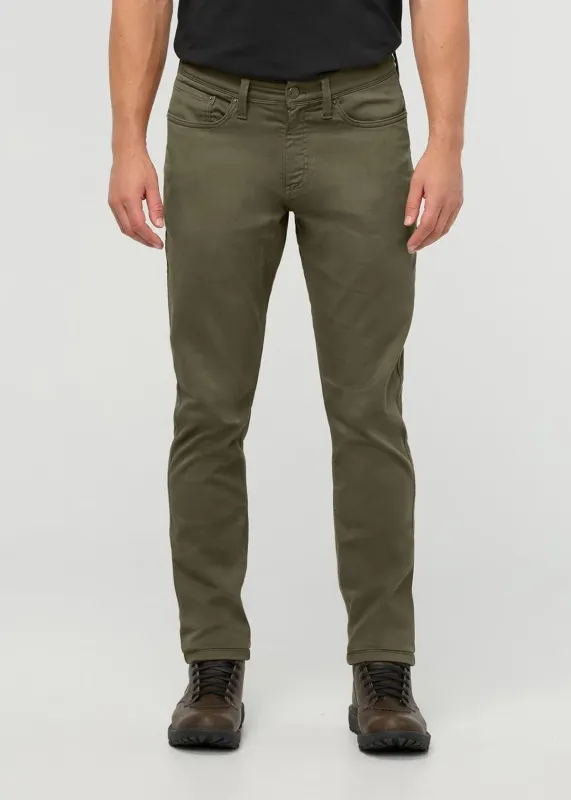 DUER No Sweat Athletic Taper Kelp