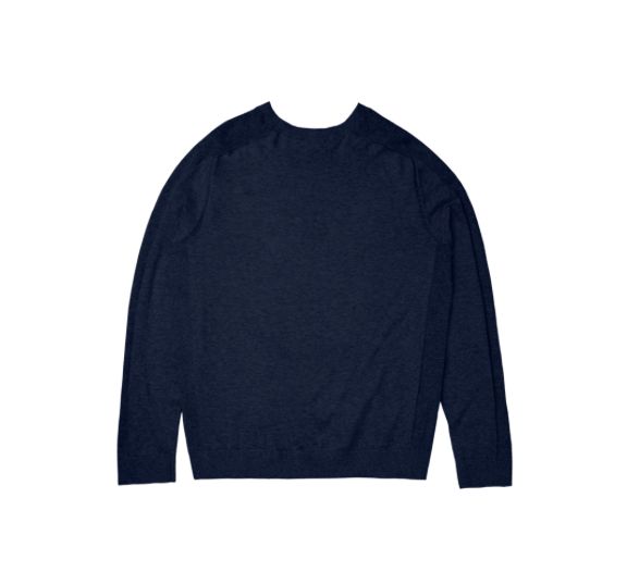 DUER EasyKnit Lite Crew Neck Bright Navy DUER EasyKnit Lite Crew Neck Bright Navy
