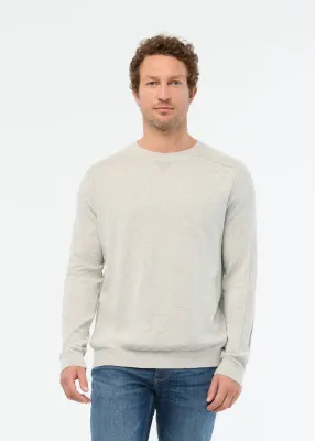 DUER EasyKnit Lite Crew Neck Early Grey