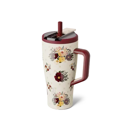Brumate Era Flip 30oz Quilted Florals