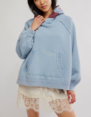 Free People Country Side Hoodie Autumn Sky