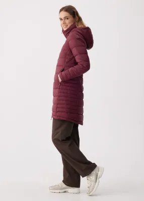 Lole Clara Down Jacket Deep Wine