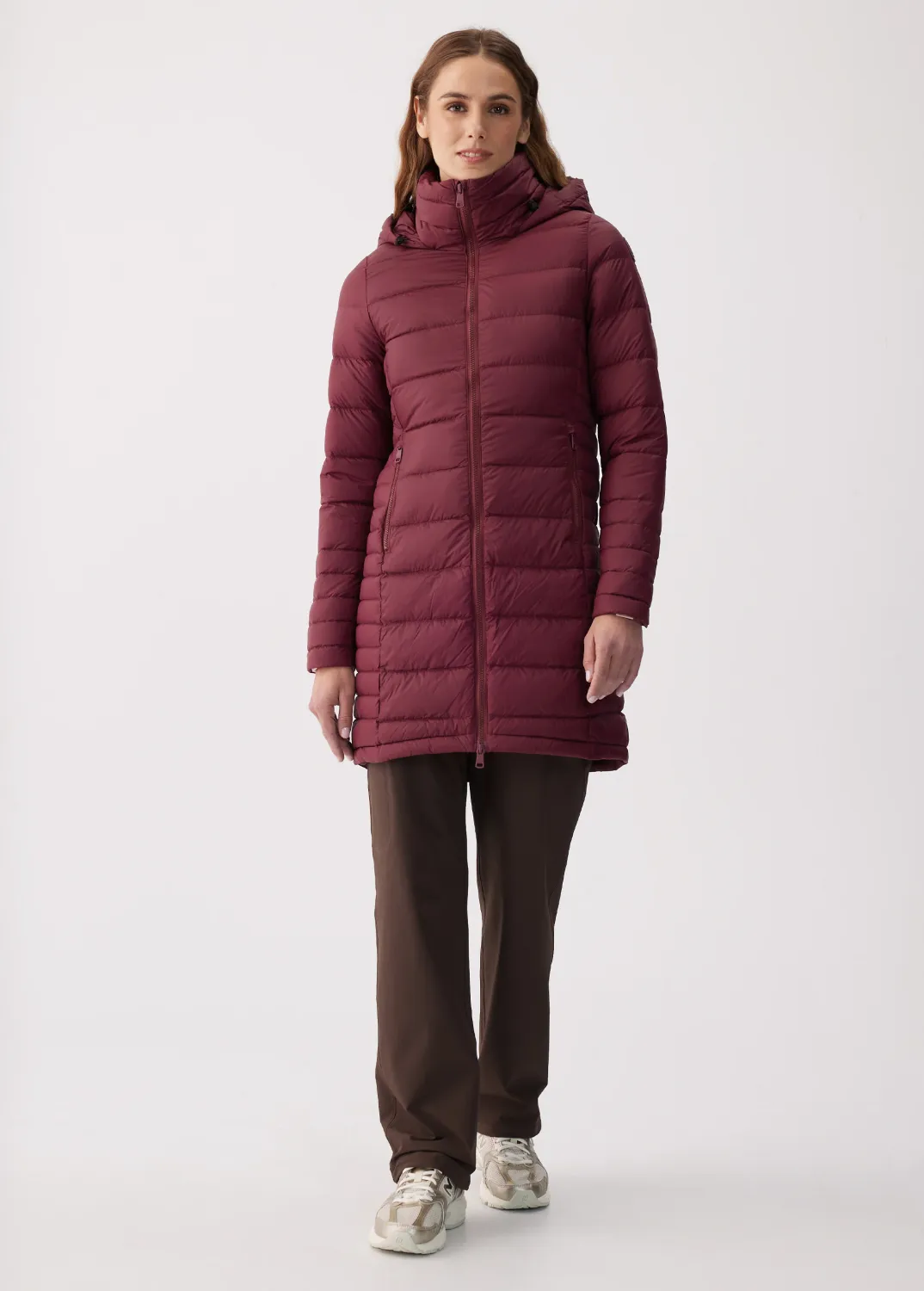 Lole Clara Down Jacket Deep Wine