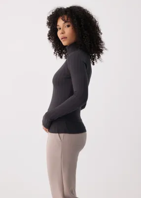 Lole Celeste Turtleneck Black