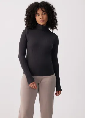 Lole Celeste Turtleneck Black Lole Celeste Turtleneck Black
