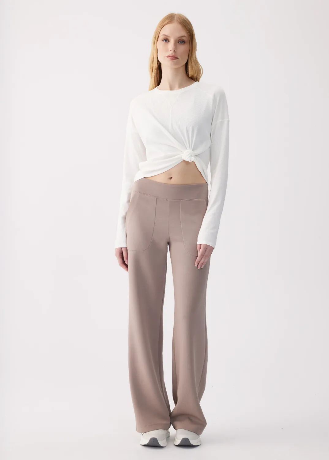 Lole Flow Wide Leg Pants Pebble Lole Flow Wide Leg Pants Pebble
