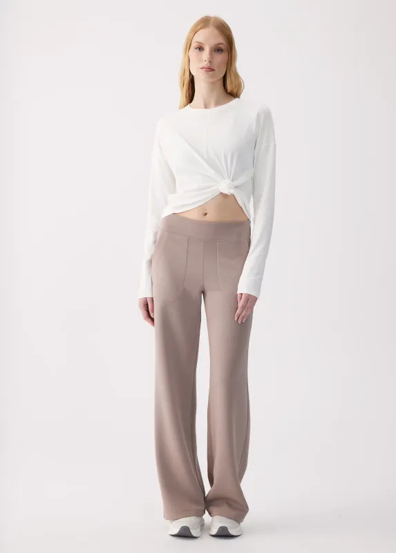 Lole Flow Wide Leg Pants Pebble Lole Flow Wide Leg Pants Pebble