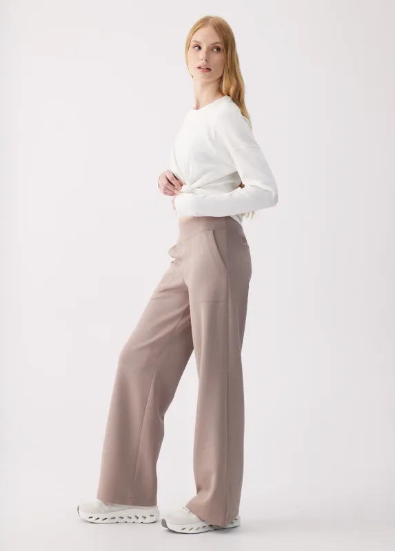 Lole Flow Wide Leg Pants Pebble