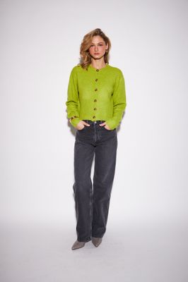 John + Jenn Savannah Chartreuse Cardigan