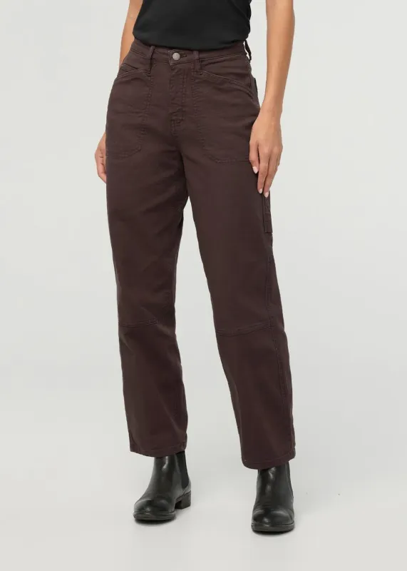 DUER Stretch Canvas Utility Pant Garment Dye Espresso DUER Stretch Canvas Utility Pant Garment Dye Espresso