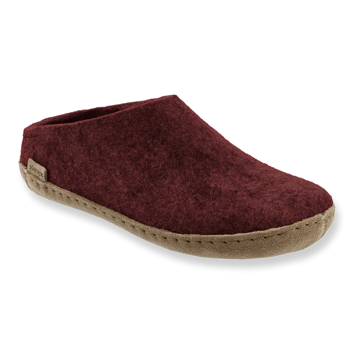 Glerups Slip On Leather Beet Glerups Slip On Leather Beet