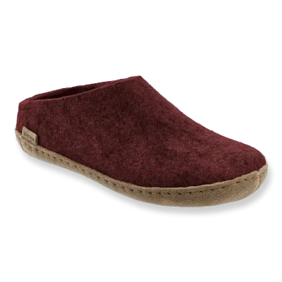 Glerups Slip On Leather Beet Glerups Slip On Leather Beet