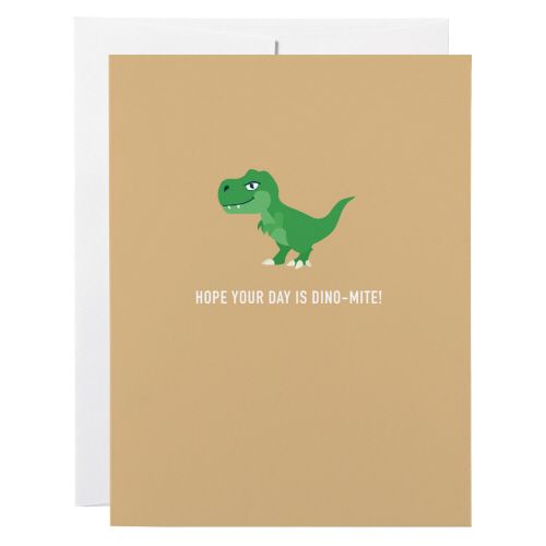 Classy Cards Greeting Card Kids Dino