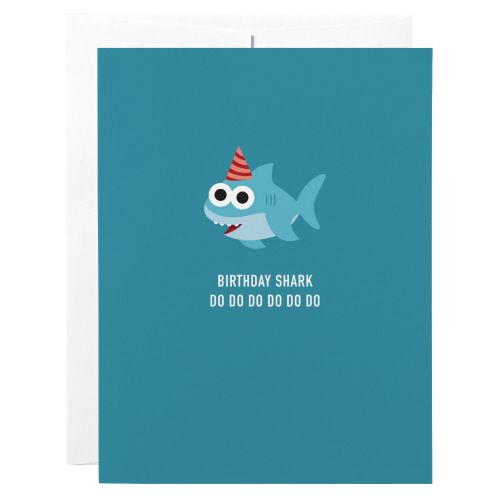 Classy Cards Greeting Card Kids Birthday Shark