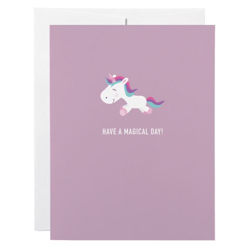 Classy Cards Greeting Card Kids Unicorn